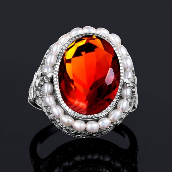 cluster rings jewelry genuine 925 sterling silver natural stone pearl amber ring s925 luxury for women bijoux, Golden;silver
cluster rings jewelry genuine 925 sterling silver natural stone pearl amber ring s925 luxury for women bijoux, Golden;silver