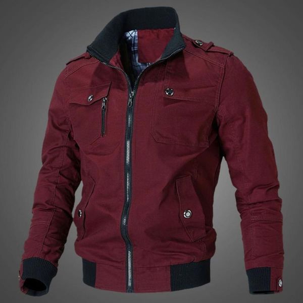 men's jackets bomber jacket men fashion casual windbreaker coat 2021 spring autumn outwear stand slim military mens, Black;brown
men's jackets bomber jacket men fashion casual windbreaker coat 2021 spring autumn outwear stand slim military mens, Black;brown