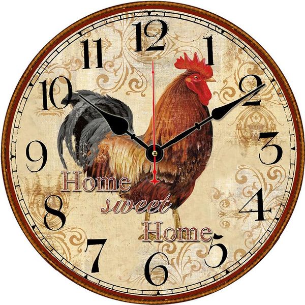 wall clocks large rooster clock vintage farmhouse kitchen battery operated analog home hanging watches
wall clocks large rooster clock vintage farmhouse kitchen battery operated analog home hanging watches