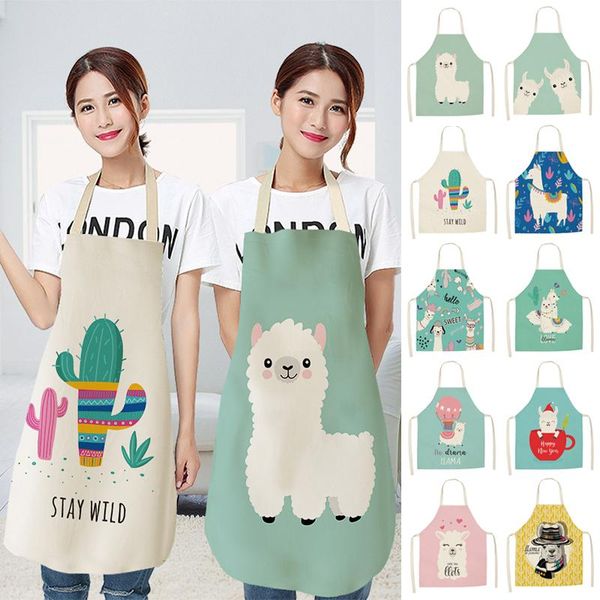 aprons 1pc sleeveless alpaca llama cactus printed apron pinafore waist bib kitchen home cooking baking
aprons 1pc sleeveless alpaca llama cactus printed apron pinafore waist bib kitchen home cooking baking