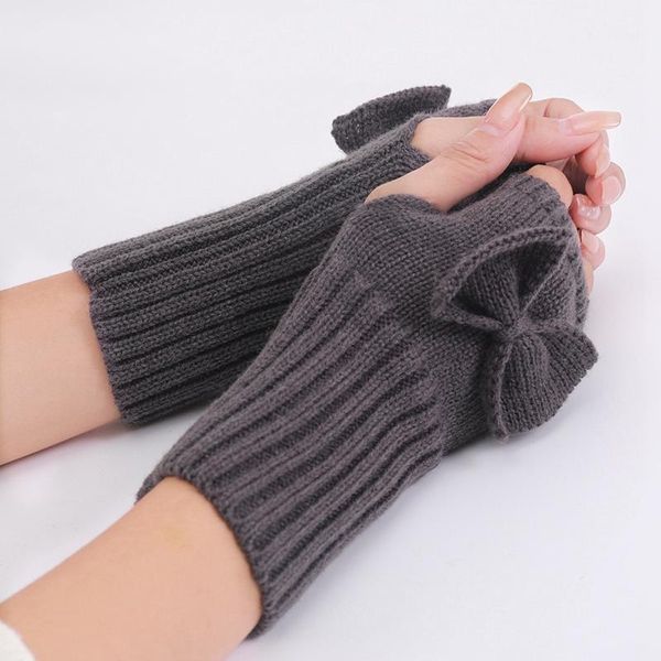 five fingers gloves autumn winter women combing fine wool cable fingerless thick soft knitted woolen arm warmers thumb-hole sleeve, Blue;gray
five fingers gloves autumn winter women combing fine wool cable fingerless thick soft knitted woolen arm warmers thumb-hole sleeve, Blue;gray