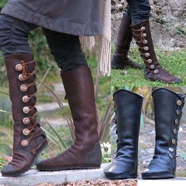 boots feminino women knee high vintage flats shoes woman luxury pu leather cross-tied gladiator booties chaussure ghn569, Black
boots feminino women knee high vintage flats shoes woman luxury pu leather cross-tied gladiator booties chaussure ghn569, Black