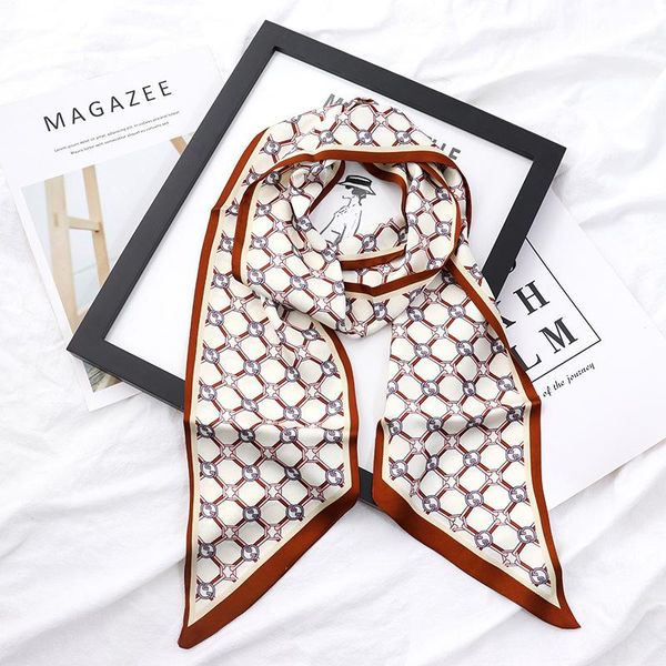 scarves spring and autumn scarf female korean version all-match long wide small belt ribbon for women, Blue;gray
scarves spring and autumn scarf female korean version all-match long wide small belt ribbon for women, Blue;gray