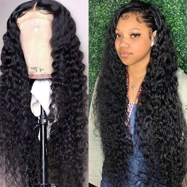 lace wigs brazilian deep wave closure wig human hair 13x4 frontal preplucked 150% transparent for women, Black;brown
lace wigs brazilian deep wave closure wig human hair 13x4 frontal preplucked 150% transparent for women, Black;brown