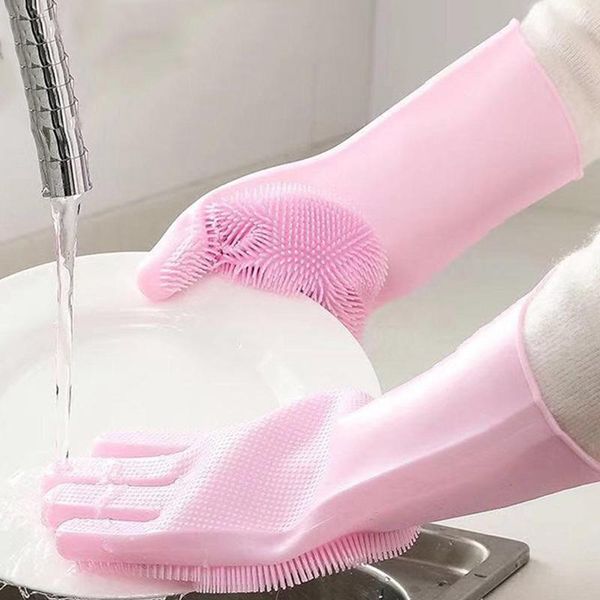 pair dish cleaning washing gloves magic silicone with brush kitchen clean tool wash housekeeping scrubbing disposable
pair dish cleaning washing gloves magic silicone with brush kitchen clean tool wash housekeeping scrubbing disposable