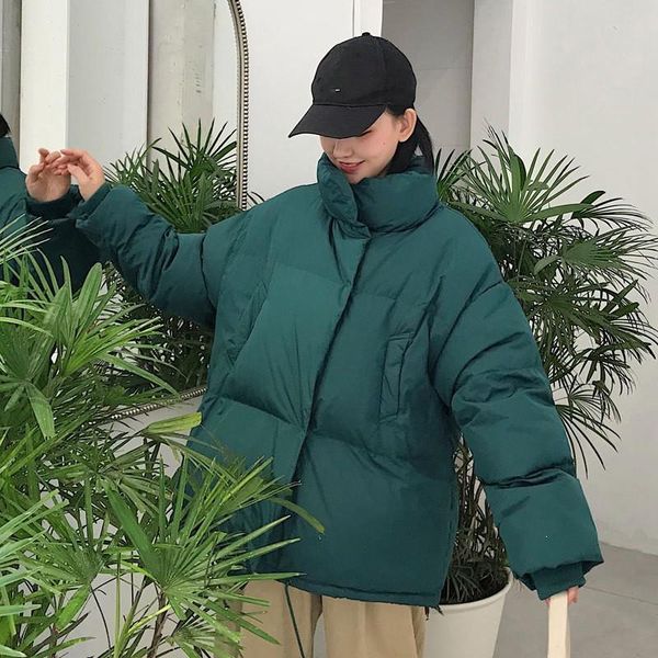 women's down & parkas women winter oversize loose solid thick warm soild wadded jackets female casual cotton coat 7315, Black
women's down & parkas women winter oversize loose solid thick warm soild wadded jackets female casual cotton coat 7315, Black