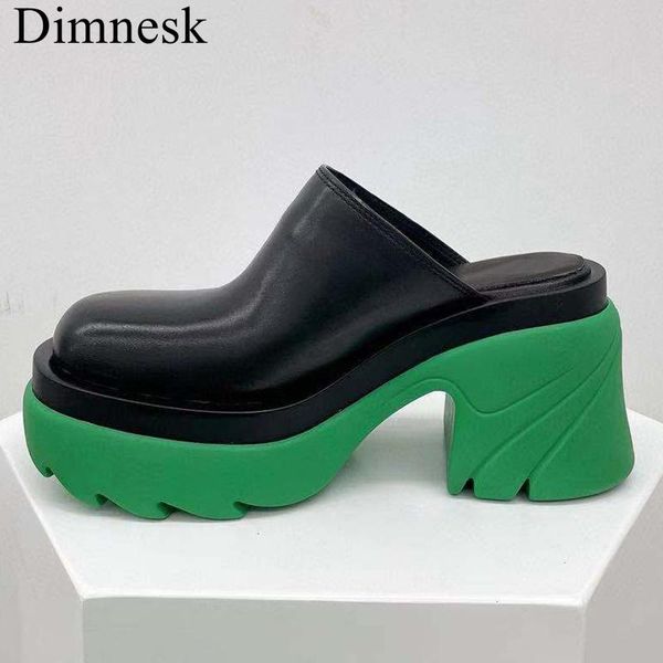 slippers thick sole chunky high heel closed toe women genuine leather mixed color platform sandals spring summer lazy mules 2021, Black
slippers thick sole chunky high heel closed toe women genuine leather mixed color platform sandals spring summer lazy mules 2021, Black