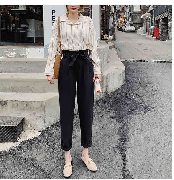 women's pants & capris pantalon femme autumn office ladies wide leg long high waist straight trousers casual loose black khaki bv58 p1b, Black;white
women's pants & capris pantalon femme autumn office ladies wide leg long high waist straight trousers casual loose black khaki bv58 p1b, Black;white