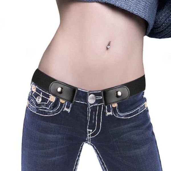 belts no buckle elastic belt for women luxury designer stretch button men's jeans outdoor casual fashion female waistband, Black;brown
belts no buckle elastic belt for women luxury designer stretch button men's jeans outdoor casual fashion female waistband, Black;brown