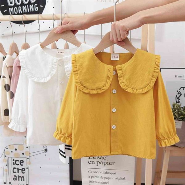 girls shirts for spring autumn style long sleeve baby girl blouse white pink princess overshirt infant newbon clothing 1 6t, White;black
girls shirts for spring autumn style long sleeve baby girl blouse white pink princess overshirt infant newbon clothing 1 6t, White;black