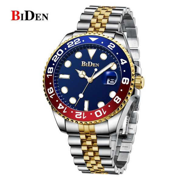 wristwatches blden mens quartz watches business luxury gold men watch stainless steel band fashion waterproof masculine men's wristwatc, Slivery;brown
wristwatches blden mens quartz watches business luxury gold men watch stainless steel band fashion waterproof masculine men's wristwatc, Slivery;brown