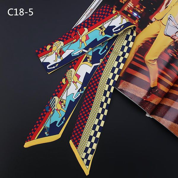 horse print scarf women small silk striped headwear handle bag ribbon long scarves, Blue;gray
horse print scarf women small silk striped headwear handle bag ribbon long scarves, Blue;gray