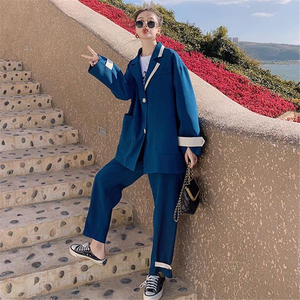 women's two piece pants women 2 suits single breasted blazer sets jacket high waisted straight outfits elegant korean spring autumn clo, White
women's two piece pants women 2 suits single breasted blazer sets jacket high waisted straight outfits elegant korean spring autumn clo, White