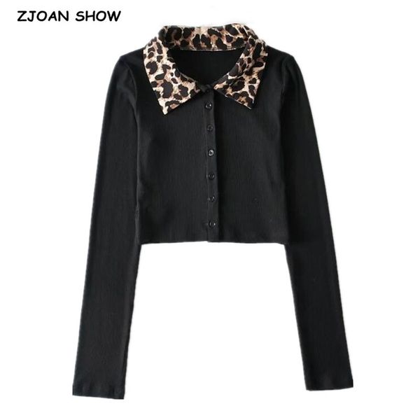 casual dresses y2k stylish black leopard lapel patchwork cropped long sleeve t-shirt crop chic woman slim fit t shirt basic te, Black;gray
casual dresses y2k stylish black leopard lapel patchwork cropped long sleeve t-shirt crop chic woman slim fit t shirt basic te, Black;gray