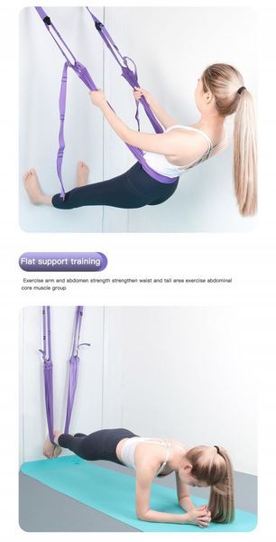 resistance bands yoga adjustable aerial hammock swing stretching anti-gravity inversion exercises multilayer belt flexibility
resistance bands yoga adjustable aerial hammock swing stretching anti-gravity inversion exercises multilayer belt flexibility