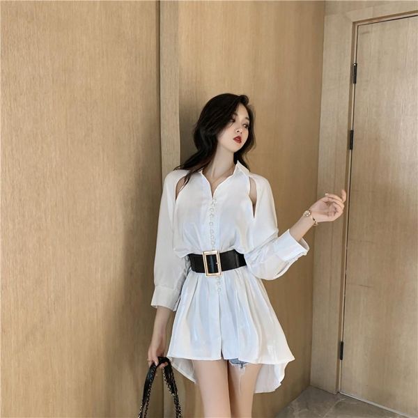 women's blouses & shirts korean style chic blusas mujer de moda hollow out off shoulder fashion brands loose white autumn women shirts+
women's blouses & shirts korean style chic blusas mujer de moda hollow out off shoulder fashion brands loose white autumn women shirts+