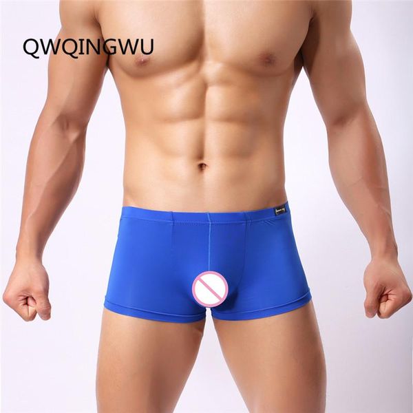 underpants men boxers ice silky underwear male ultra-thin men's cuecas tight boxer shorts nightwear, Black;white
underpants men boxers ice silky underwear male ultra-thin men's cuecas tight boxer shorts nightwear, Black;white