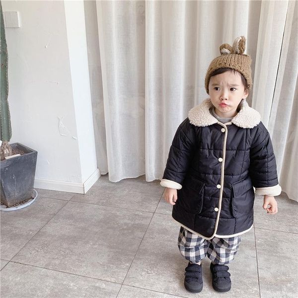 jackets girls baby's kids coat jacket outwear 2021 long thicken velvet winter autumn cotton cardigan children's clothing, Blue;gray
jackets girls baby's kids coat jacket outwear 2021 long thicken velvet winter autumn cotton cardigan children's clothing, Blue;gray