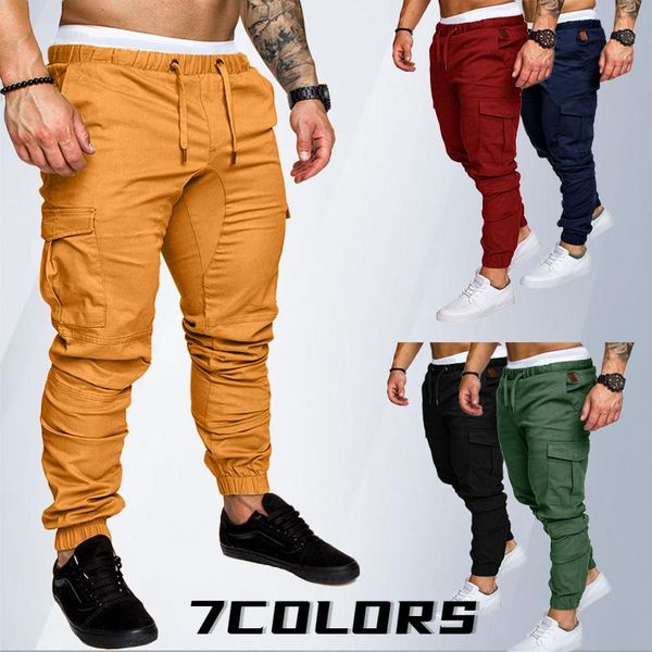 men's pants men's sports casual multi-pocket solid color military tactical uniforms trousers, Black
men's pants men's sports casual multi-pocket solid color military tactical uniforms trousers, Black