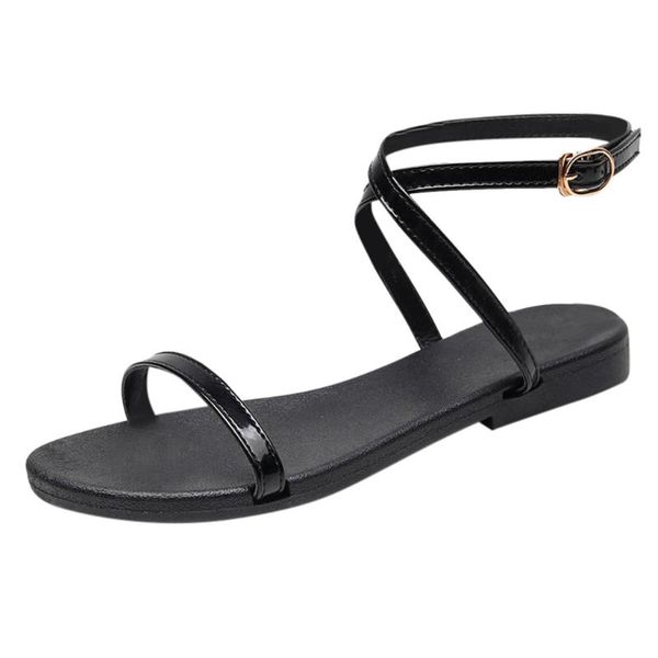 sagace women sandals wild fashion comfortable beach shoes simple cross strap females flat sandalia feminina, Black
sagace women sandals wild fashion comfortable beach shoes simple cross strap females flat sandalia feminina, Black