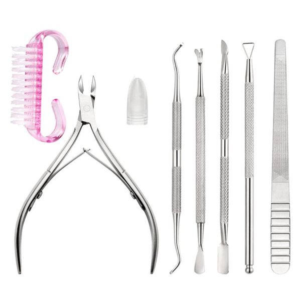 nail art kits 7pcs manicure tools simple durable useful for home store (steel color)
nail art kits 7pcs manicure tools simple durable useful for home store (steel color)