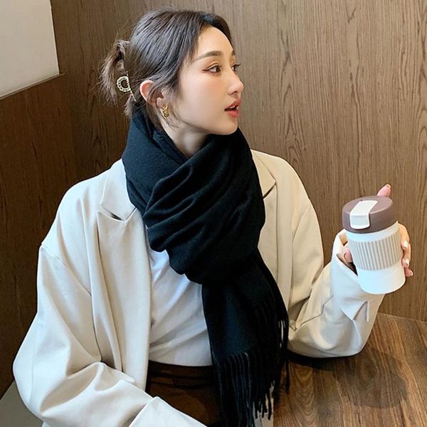 scarves 21fw women ac studio street fashion british style solid autumn winter scarf versatile warm imitation cashmere shawl 200*70cm, Blue;gray
scarves 21fw women ac studio street fashion british style solid autumn winter scarf versatile warm imitation cashmere shawl 200*70cm, Blue;gray