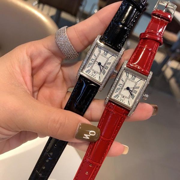 wristwatches quartz clock watch genuine leather fashion diamond-studded calf female design woman, Slivery;brown
wristwatches quartz clock watch genuine leather fashion diamond-studded calf female design woman, Slivery;brown