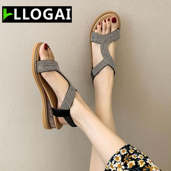 slippers summer sandals women's shoes wedge fat feet flat-bottomed style comfort for women wedges sandalen 2021, Black
slippers summer sandals women's shoes wedge fat feet flat-bottomed style comfort for women wedges sandalen 2021, Black