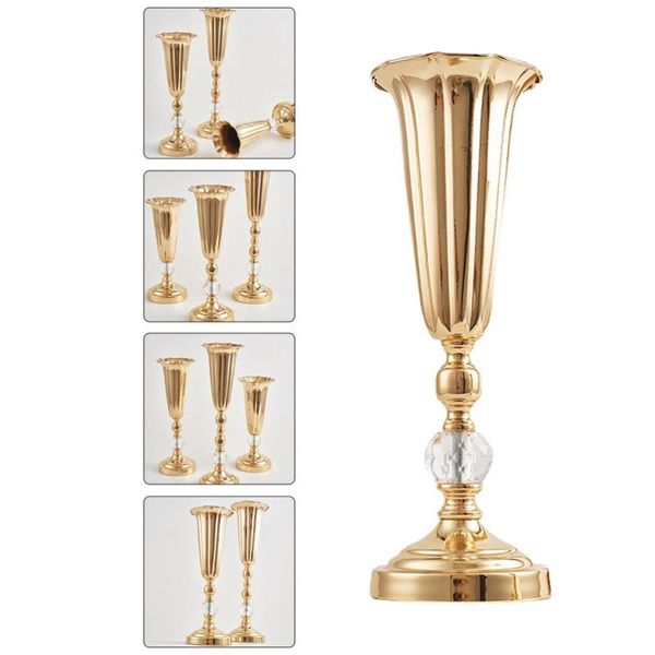 versatile metal wedding centerpieces vase trumpet for decoration vases
versatile metal wedding centerpieces vase trumpet for decoration vases