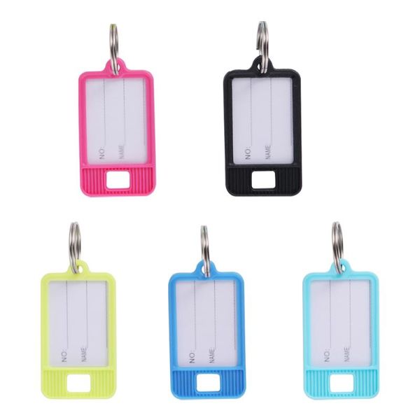 keychains 50pcs colorful key chain with label window plastic number tag classified tags, Silver
keychains 50pcs colorful key chain with label window plastic number tag classified tags, Silver