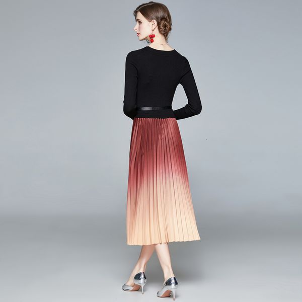 casual dresses new pattern autumn street fashion elegant women dress korean retro slim frenulum splice knitted o neck long sleeve, Black;gray
casual dresses new pattern autumn street fashion elegant women dress korean retro slim frenulum splice knitted o neck long sleeve, Black;gray