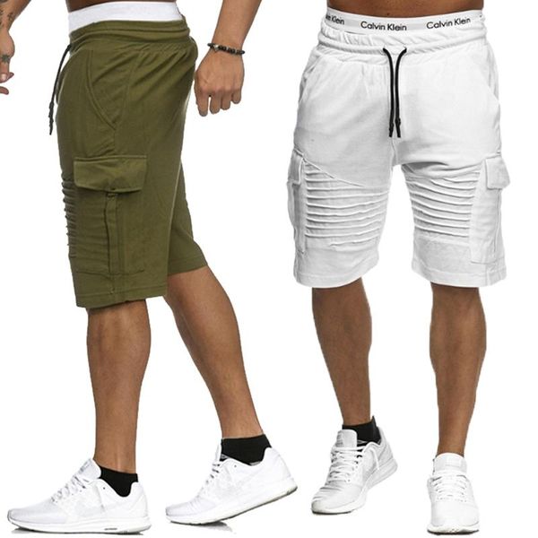 men's shorts loose sweatpants pleated design jogging casual cotton solid color cargo, White;black
men's shorts loose sweatpants pleated design jogging casual cotton solid color cargo, White;black
