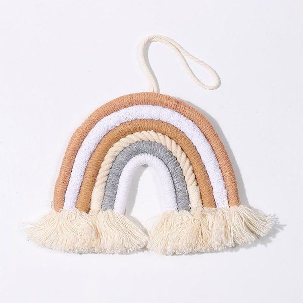 tapestries 1*rainbow ornaments 27*7cm hand woven pendant lace wall hanging art tapestry home bedroom decoration
tapestries 1*rainbow ornaments 27*7cm hand woven pendant lace wall hanging art tapestry home bedroom decoration