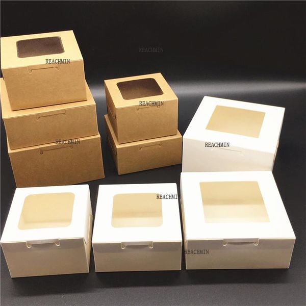 gift wrap 20pcs various kraft clear window box wholesale package carton small favor supplies customized size for party sale
gift wrap 20pcs various kraft clear window box wholesale package carton small favor supplies customized size for party sale