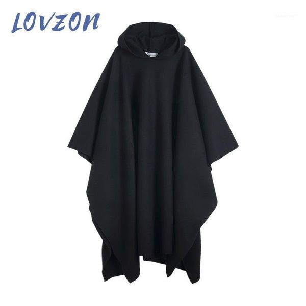 streetwear punk windproof men's trench chic winter long cape poncho fashion men cloak coats hooded solid loose, Tan;black
streetwear punk windproof men's trench chic winter long cape poncho fashion men cloak coats hooded solid loose, Tan;black