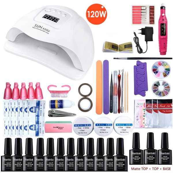 nail art kits acrylic nails complete kit with 120w uv led dryer lamp 12pcs gel polish tool set drill machine manicure
nail art kits acrylic nails complete kit with 120w uv led dryer lamp 12pcs gel polish tool set drill machine manicure