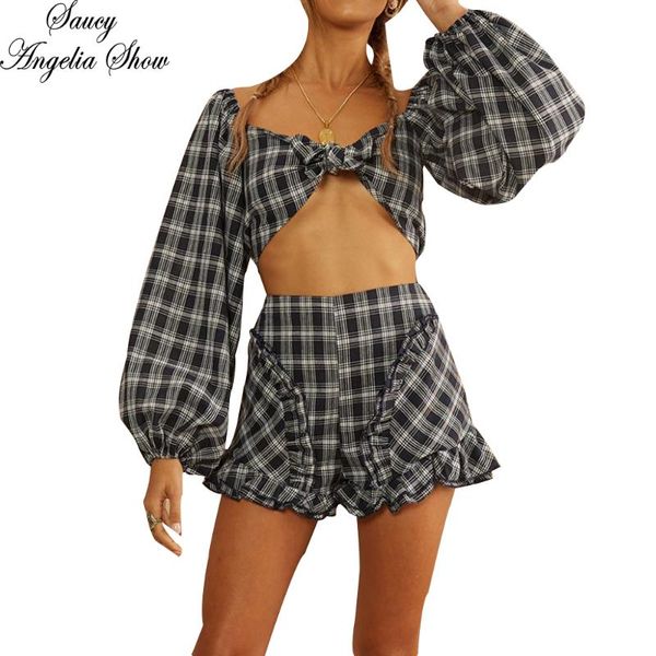 women's jumpsuits & rompers saucy angelia womens jumpsuit lace up 2 piece set crop bodysuits party overalls femme hollow out playsu, Black;white
women's jumpsuits & rompers saucy angelia womens jumpsuit lace up 2 piece set crop bodysuits party overalls femme hollow out playsu, Black;white