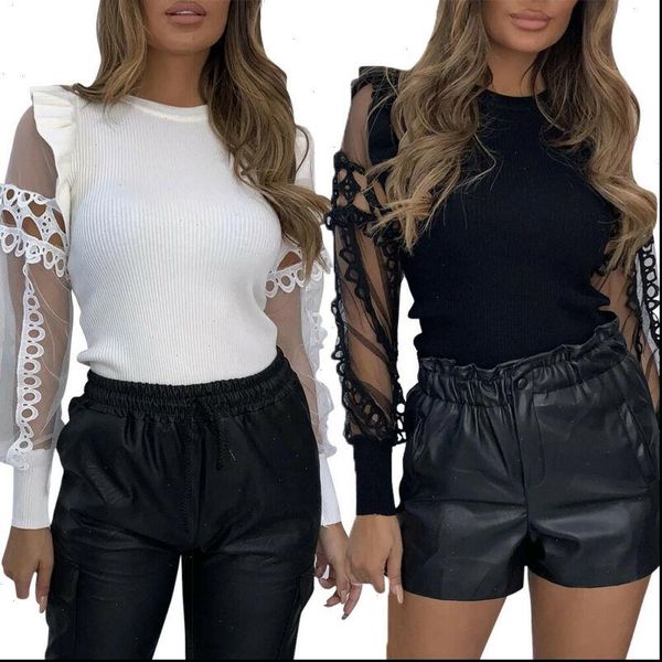 chiffon spring summer o women shirts neck lace hollow out xl embroidery long sleeve patchwork shirt plus size feminino, White
chiffon spring summer o women shirts neck lace hollow out xl embroidery long sleeve patchwork shirt plus size feminino, White