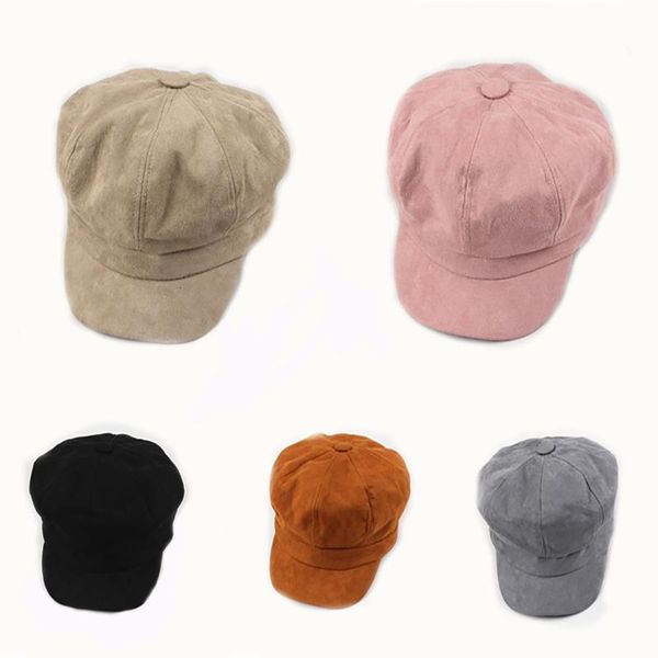 women beret autumn winter octagonal cap hats hat wool stylish artist painter sboy caps black grey outdoor, Black;white
women beret autumn winter octagonal cap hats hat wool stylish artist painter sboy caps black grey outdoor, Black;white