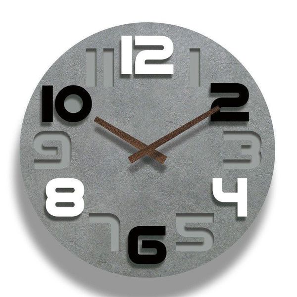 retro style wall clock 30cm standard size living room decoratio stereo scale quartz bedroom ornaments watch g053 clocks 
retro style wall clock 30cm standard size living room decoratio stereo scale quartz bedroom ornaments watch g053 clocks