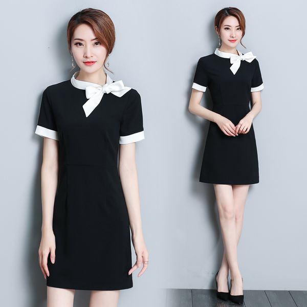 dress 2021 spring and summer fashion business wear women's suits beauty skirts jewelry store work clothes tools, Black;gray
dress 2021 spring and summer fashion business wear women's suits beauty skirts jewelry store work clothes tools, Black;gray