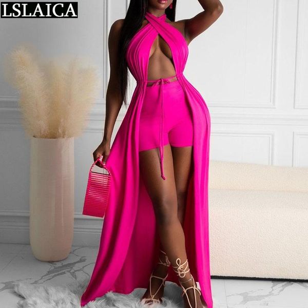 women's tracksuits set woman 2 pieces x-long cape short pants hollow out fashion summer women sets elegance evening party club two piec, Gray
women's tracksuits set woman 2 pieces x-long cape short pants hollow out fashion summer women sets elegance evening party club two piec, Gray