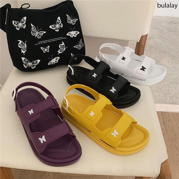 sandals platform women summer shoes flats form 2021 solid candy color female casual pvc holiday shoe, Black
sandals platform women summer shoes flats form 2021 solid candy color female casual pvc holiday shoe, Black