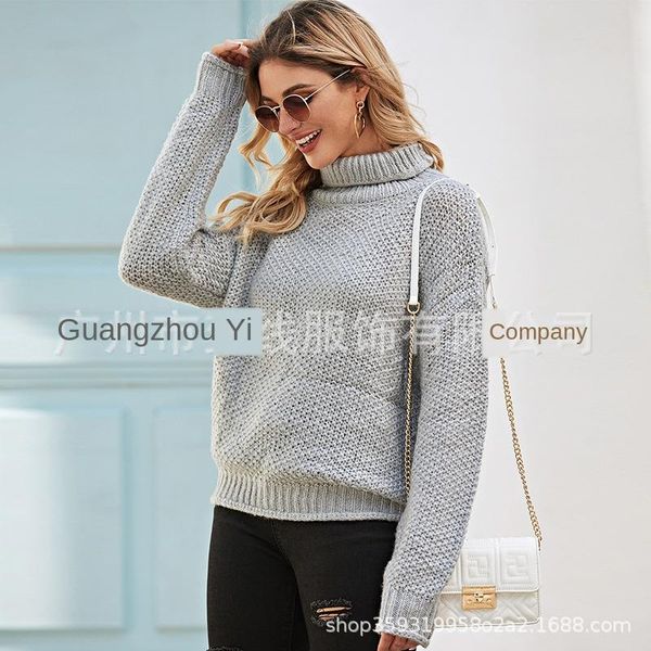 women's sweaters winter women gray knitted turtleneck sweater 2021 fall casual slim pullover womens long sleeve elasticity, White;black
women's sweaters winter women gray knitted turtleneck sweater 2021 fall casual slim pullover womens long sleeve elasticity, White;black