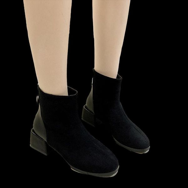 boots snow women's 2021 winter fashion all-match short tube plus velvet thick warm bread cotton shoes, Black
boots snow women's 2021 winter fashion all-match short tube plus velvet thick warm bread cotton shoes, Black