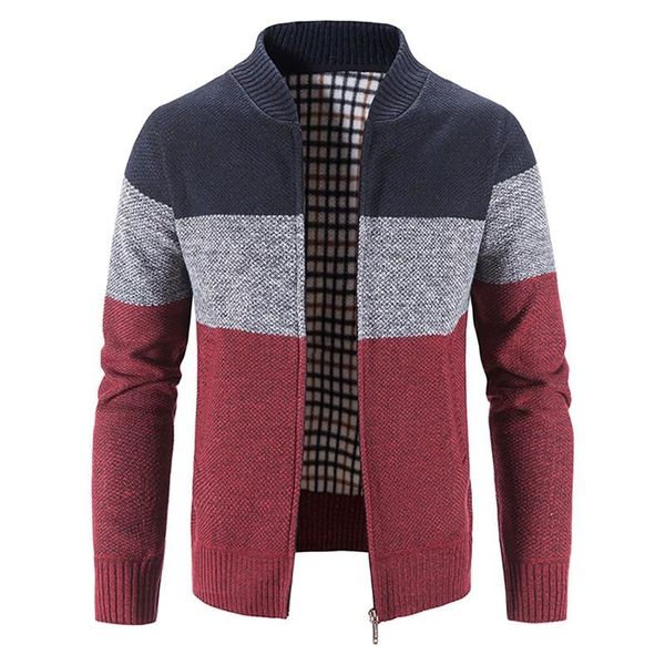 men's sweaters 2021 autumn winter warm cashmere wool zipper cardigan man casual knitwear sweatercoat male clothe, White;black
men's sweaters 2021 autumn winter warm cashmere wool zipper cardigan man casual knitwear sweatercoat male clothe, White;black