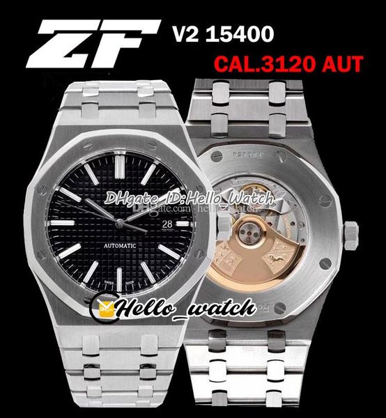 zff designer watches v2 ultra thin *15400* cal.3120 a3120 automatic mens watch black texture dial stick marker stainless steel bracelet hell, Slivery;brown
zff designer watches v2 ultra thin *15400* cal.3120 a3120 automatic mens watch black texture dial stick marker stainless steel bracelet hell, Slivery;brown