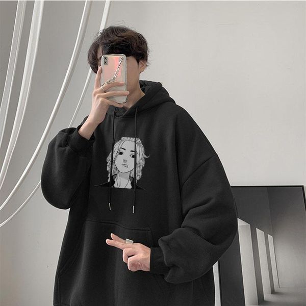 men's hoodies & sweatshirts tokyo revengers hooded shirt clothing streetwear anime hoodie clothes winter oversized tracksuit y2k, Black
men's hoodies & sweatshirts tokyo revengers hooded shirt clothing streetwear anime hoodie clothes winter oversized tracksuit y2k, Black