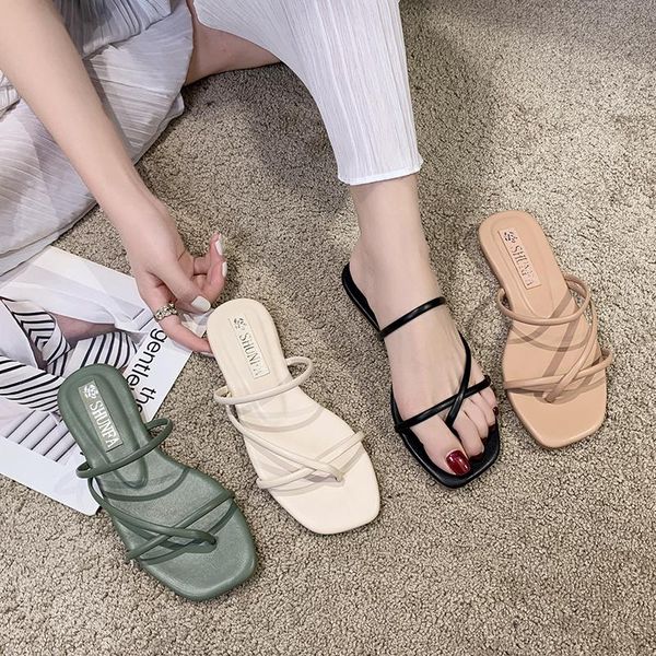 summer flat heels wear slippers foot ring belt roman sandals women's shoes low heel casual beach, Black
summer flat heels wear slippers foot ring belt roman sandals women's shoes low heel casual beach, Black