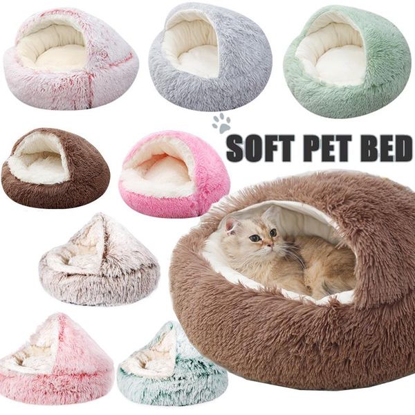 cat beds & furniture pet dog round plush bed semi-enclosed nest for deep sleep comfort in winter cats little mat basket soft kennel
cat beds & furniture pet dog round plush bed semi-enclosed nest for deep sleep comfort in winter cats little mat basket soft kennel
